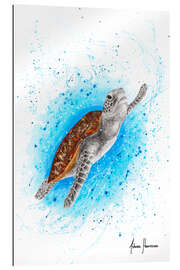 Gallery print Happy Sea Turtle