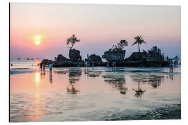 Alubild Sonnenuntergang in Boracay, Philippinen