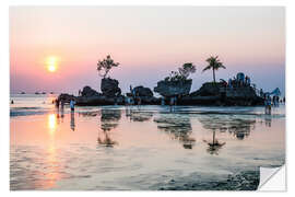 Sticker mural Coucher de soleil à Boracay, Philippines