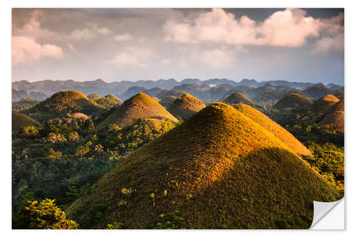 Wall sticker Chocolate Hills, Philippines