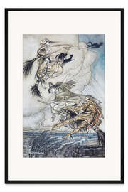 Gerahmter Kunstdruck Der Flug