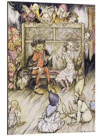 Magnettafel Illustration aus der Zauberberg