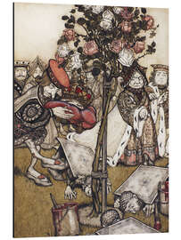 Magnettafel Im Rosengarten