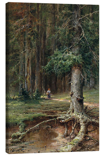 Canvas print Little Red Riding Hood