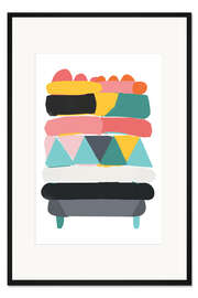 Gerahmter Kunstdruck Doraemon