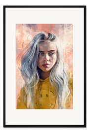 Gerahmter Kunstdruck Billie Eilish