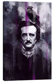 Canvas print Edgar Allan Poe