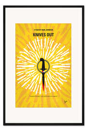 Gerahmter Kunstdruck Knives Out