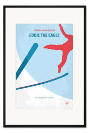Gerahmter Kunstdruck Eddie the Eagle