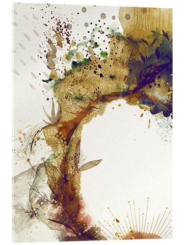 Acrylic print Abstract Botany