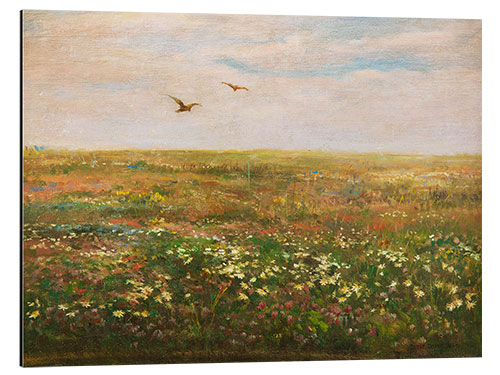 Aluminium print The meadow