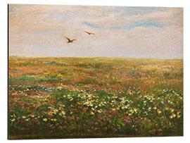 Aluminium print The meadow