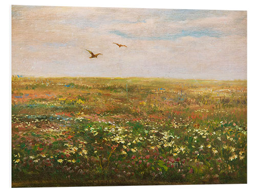 Foam board print The meadow