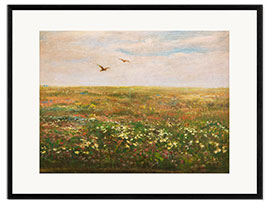 Ingelijste kunstdruk The meadow