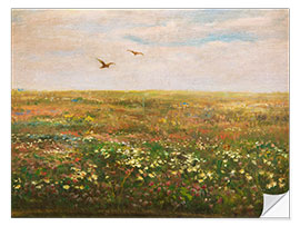 Selvklebende plakat The meadow