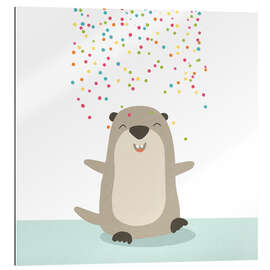 Gallery print Confetti Otter