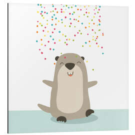 Magnettafel Konfetti-Otter