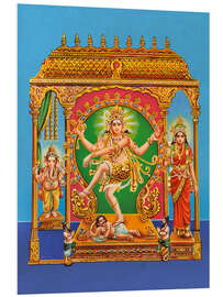 Foam board print Shiva dancing