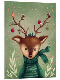 Gallery print Sweet Christmas deer