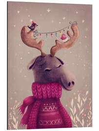 Magnettafel Süßer Weihnachtselch