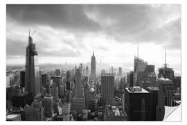 Wall sticker Manhattan Skyline und Empire State Building