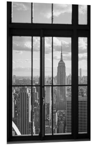 Foam board print Empire State Building in New York City