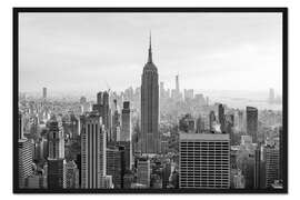 Gerahmter Kunstdruck Empire State Building