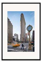 Gerahmter Kunstdruck Flatiron Building in New York City