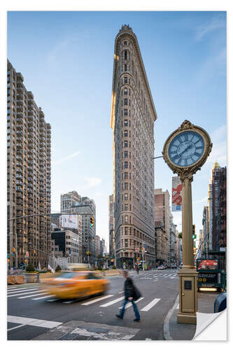 Naklejka na ścianę Flatiron Building w Nowym Jorku