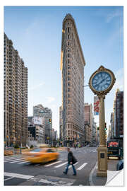 Wandsticker Flatiron Building in New York City