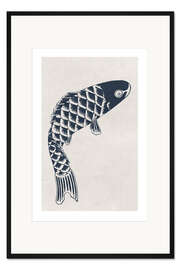 Gerahmter Kunstdruck Koi