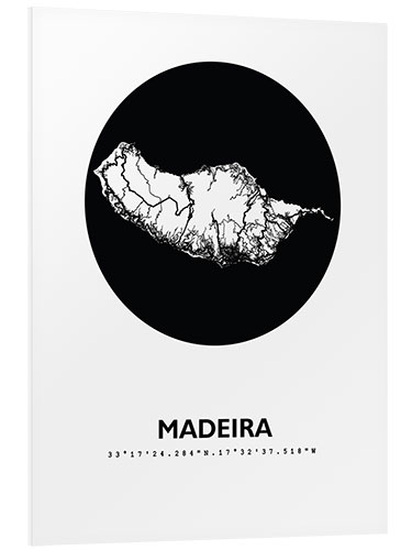 Stampa su PVC Mappa di Madeira