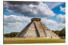 Tableau en aluminium Chichén Itzá, Mexique