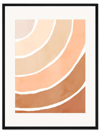 Gerahmter Kunstdruck Erdschatten
