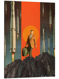 Magnettafel Der Abflug