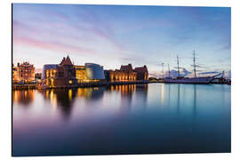 Magnettafel Ozeaneum und Gorch Fock I, Stralsund