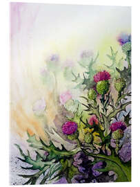 Akrylbillede Thistles