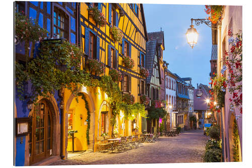 Gallery print In the streets of Riquewihr, Alsace