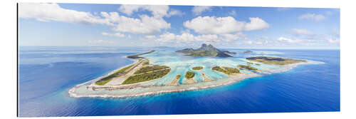 Galleritryk The coast of Bora Bora