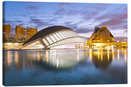 Canvas print City of Arts and Sciences, Valencia