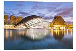 Foam board print City of Arts and Sciences, Valencia