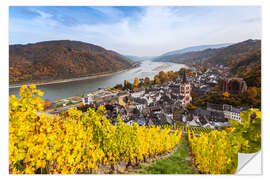 Wandsticker Bacharach Weinberge, Deutschland