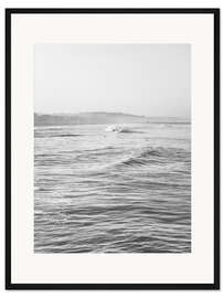 Gerahmter Kunstdruck Sanfte Wellen