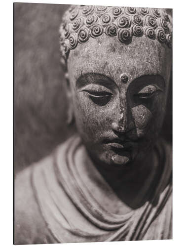 Aluminium print Buddha