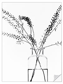 Wall sticker Bottle with branches I