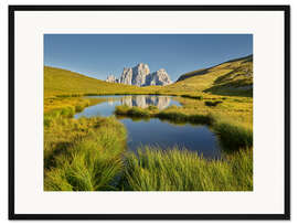 Gerahmter Kunstdruck Pelmo