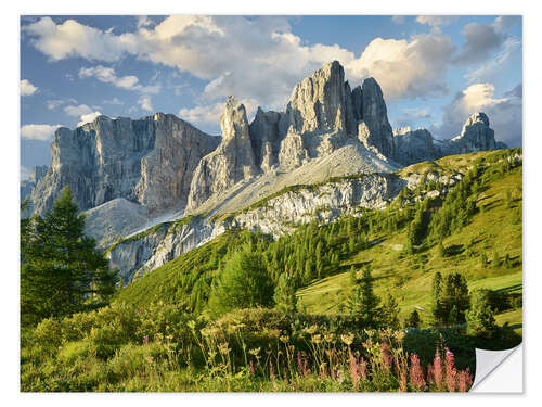 Selvklebende plakat Südtirol II