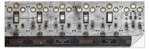 Selvklebende plakat Substation