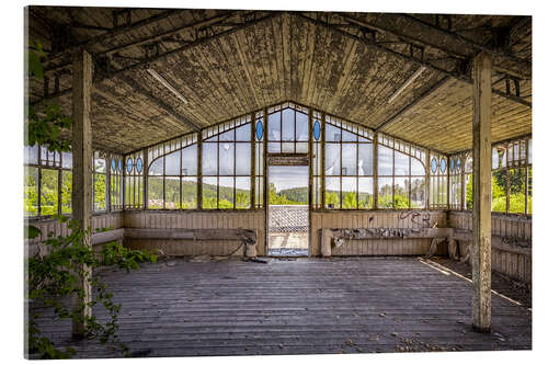 Acrylic print Conservatory