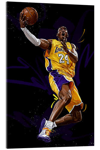 Acrylglasbild Kobe Bryant